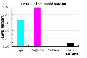 #A57DF5 color CMYK mixer