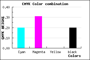 #A58DCD color CMYK mixer