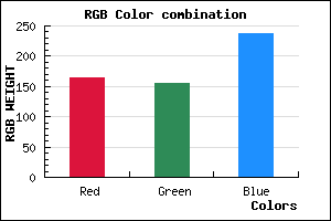 rgb background color #A59CEE mixer