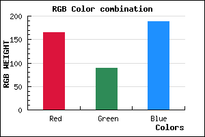 rgb background color #A559BD mixer