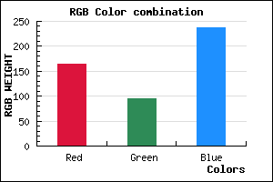 rgb background color #A55EED mixer