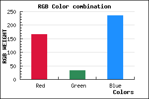 rgb background color #A621EB mixer