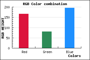 rgb background color #A650C4 mixer