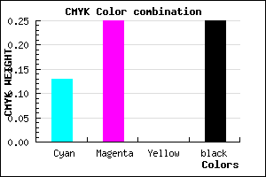 #A78FBF color CMYK mixer
