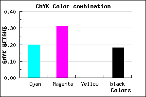 #A791D1 color CMYK mixer