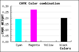 #A795CD color CMYK mixer