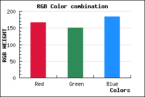 rgb background color #A796B8 mixer