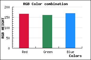 rgb background color #A7A0AA mixer
