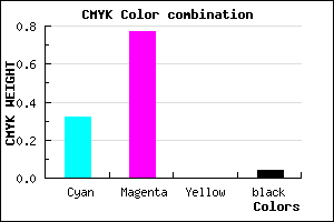 #A739F5 color CMYK mixer