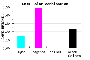 #A865C5 color CMYK mixer