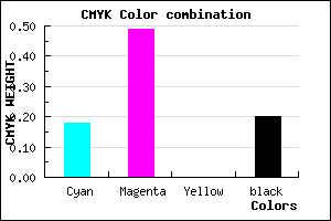 #A868CC color CMYK mixer