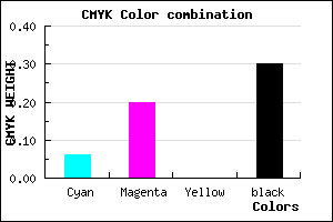 #A88FB3 color CMYK mixer
