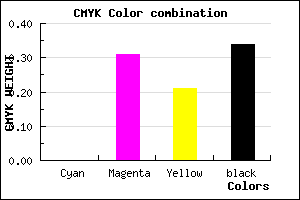 #A97585 color CMYK mixer