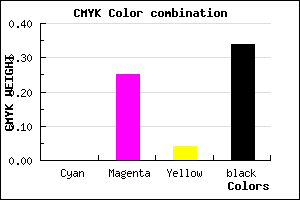 #A97EA3 color CMYK mixer