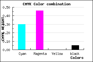 #A982F1 color CMYK mixer