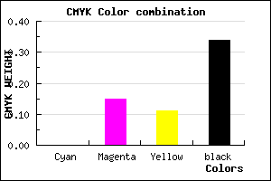 #A99097 color CMYK mixer