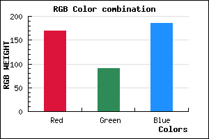 rgb background color #A95BB9 mixer