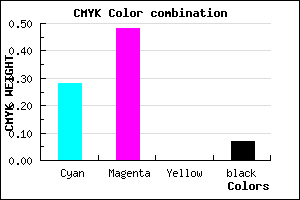 #AA7AEC color CMYK mixer