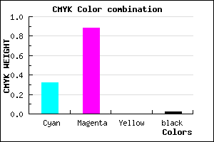 #AA1FFA color CMYK mixer