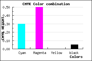 #AB79F3 color CMYK mixer