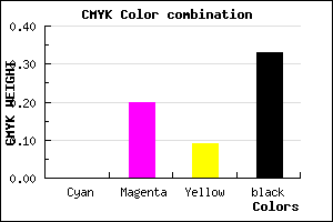 #AC899D color CMYK mixer