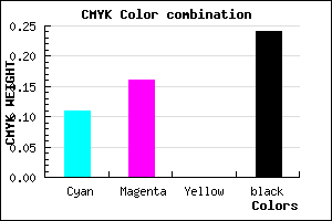 #ACA2C1 color CMYK mixer