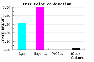 #AE7DFB color CMYK mixer