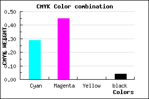 #AE88F6 color CMYK mixer