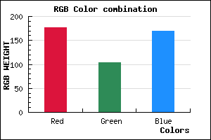 rgb background color #B068AA mixer