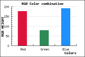 rgb background color #B04FBF mixer