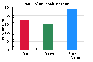 rgb background color #B193ED mixer