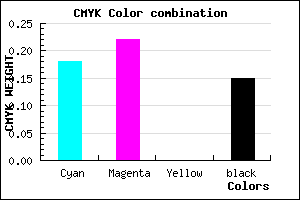 #B1A8D8 color CMYK mixer