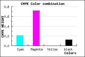 #B13EE0 color CMYK mixer