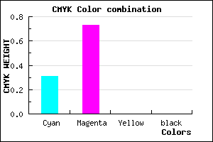 #B146FF color CMYK mixer