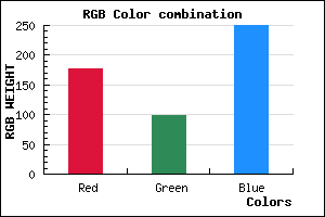 rgb background color #B163FA mixer