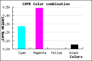 #B27BF3 color CMYK mixer