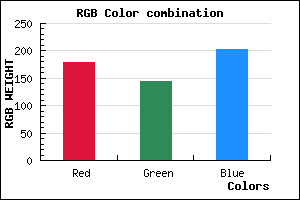 rgb background color #B291CB mixer