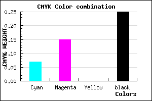 #B2A3BF color CMYK mixer