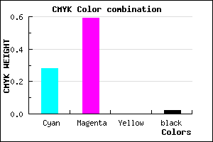 #B365F9 color CMYK mixer