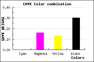 #B3979C color CMYK mixer
