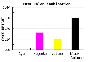 #B397A1 color CMYK mixer