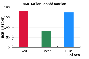 rgb background color #B351AC mixer