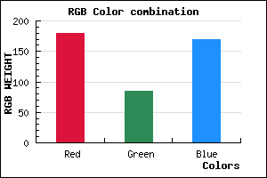 rgb background color #B355A9 mixer