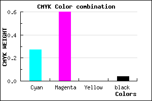 #B362F4 color CMYK mixer