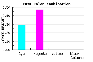 #B487FF color CMYK mixer
