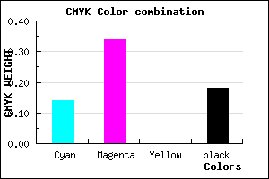 #B48AD2 color CMYK mixer