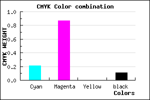 #B41DE3 color CMYK mixer