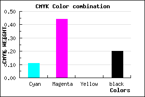 #B573CC color CMYK mixer