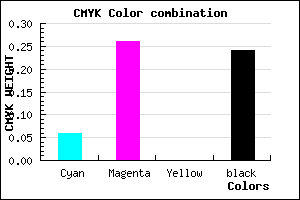 #B58FC1 color CMYK mixer