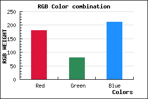 rgb background color #B551D3 mixer
